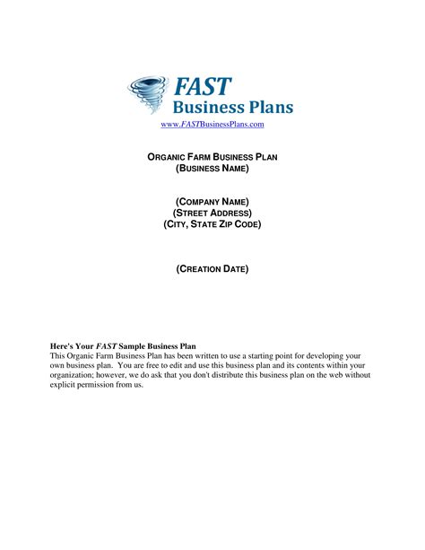 Compatible with all office suites. 18+ Farm Business Plan Examples in PDF | MS Word | Google ...
