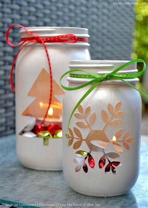 Incredible Mason Jar Christmas Crafts Ideas Adriennebailonblogsgfn