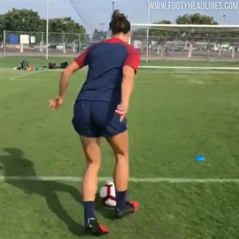 Update Alex Morgan Accidentally Reveals Unreleased 2019 Nike Phantom