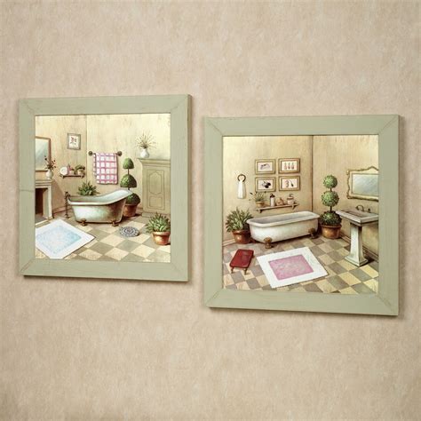 Most importantly, choose wall decor pieces that uplift you and make you feel centered. Garran Bathroom Washtub Framed Wall Art Set