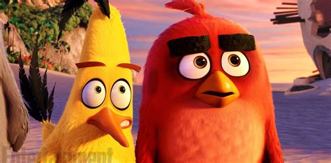 Revelan Escenas De La Película De Angry Birds