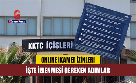 İkamet izni başvurularında yeni dönem Gündem Kıbrıs Gazetesi Kıbrıs