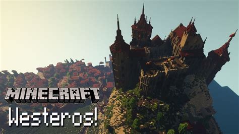 Minecraft Westeros Casterly Rock Youtube