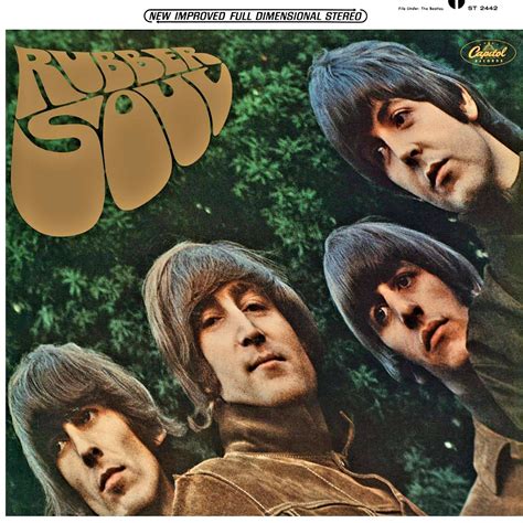 The Beatles Rubber Soul Usa Diciembre 1965 Rubber Soul Beatles