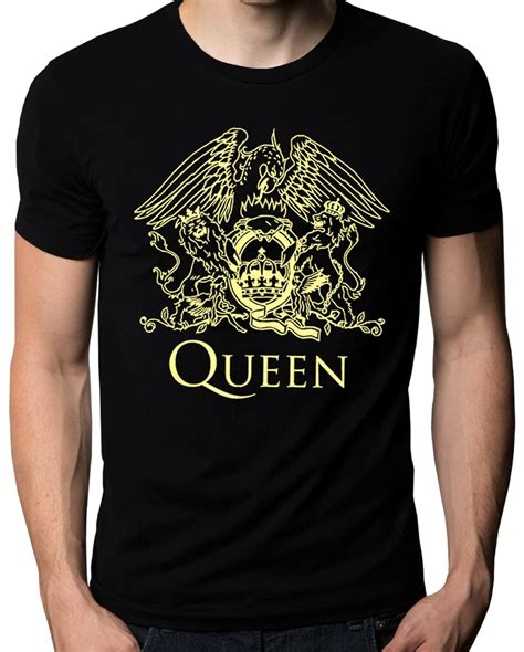 Queen Band T Shirt Fdie Mercury Shirt Queen British Rock Band Unisex