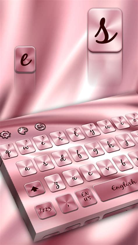 Simple Pink Silk Keyboard Theme Amazones Apps Y Juegos