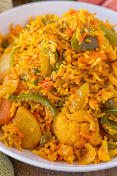 Easy Vegetable Biryani Recipe Dinner Then Dessert