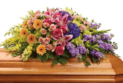 Browse Beautiful Funeral Casket Flower Sprays Teleflora Casket