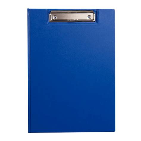 Winc Clipboard Folder Front Cover With Inside Pocket A4 Blue Winc
