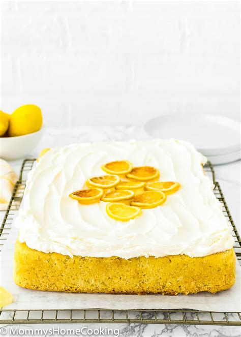 Easy Lemon Cake Recipe No Eggs