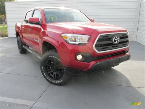 Barcelona Red Tacoma 2017 Toyota Trd Pro Tacoma In Barcelona Red In