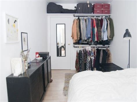 The secret's in your storage solutions! small space solution - clothing storage - closet | For the Home | Pinterest | Clothing storage ...