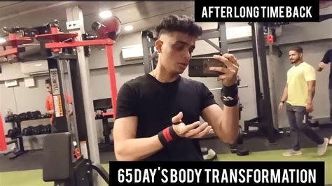 Body Transformation In 65 Days Natural Transformation Vannyy Vlogs