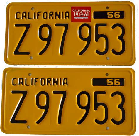 Collectibles And Art Us California 1960 California License Plate