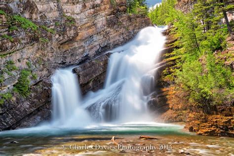 Cameron Falls Alberta Canada By Charles Davies On 500px Waterfall