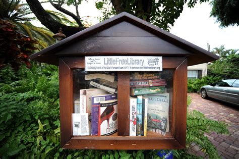 However, in order to keep the little library full of good choices for the whole neighborhood, the next time you swing by the library bring a few books to share. Take or leave a book at these tiny free libraries - Sun ...