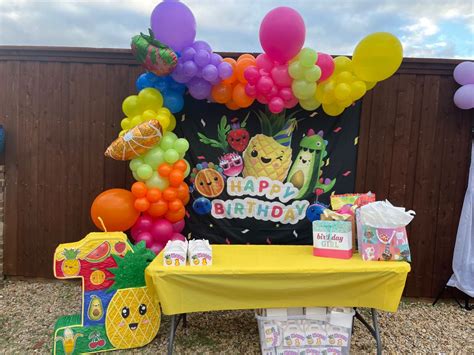 Hey Bear Sensory Party Fruit Birthday Party Bear Birthday Party Fruit Birthday