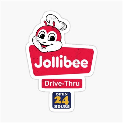 Jollibee Drive Thru Sticker For Sale By Socalkid Redbubble
