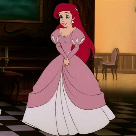 Pin By Nicole Dracoon On Growing Up With Disney Ariel Pink Dress