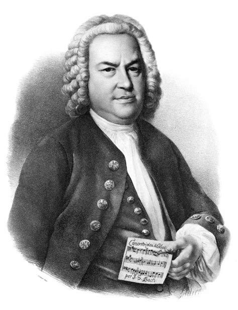 Johann Sebastian Bach N1685 1750 German Organist And Composer