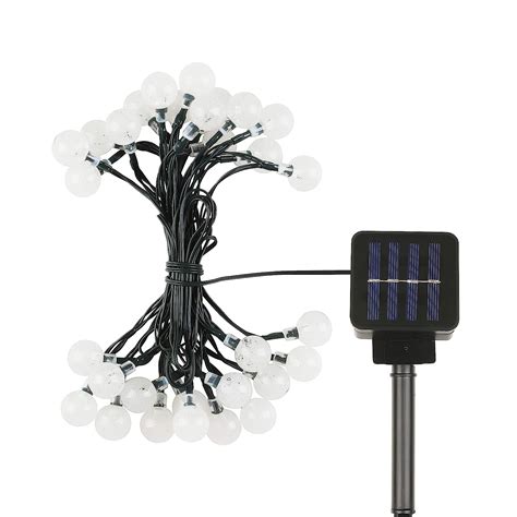Leadtop Solar String Lights Outdoor 20 Ft 30 Led Solar Powered