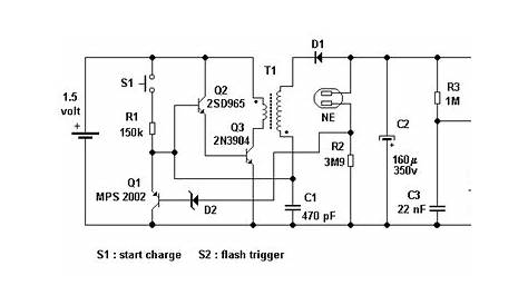 camera flash circuit diagram