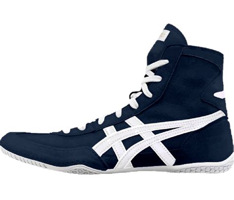 Made To Order Asics Wrestling Shoes 1083a001 Ex Eo Twr900 Navy X White