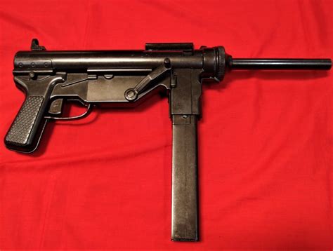 Replica Denix M3 Submachine Gun Cal 45 Grease Gun Usa 1942 Jb