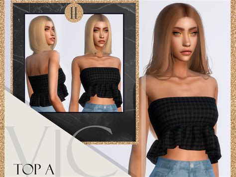 Top A Ii Vc Created For The Sims 4 New Mesh Emily Cc Finds