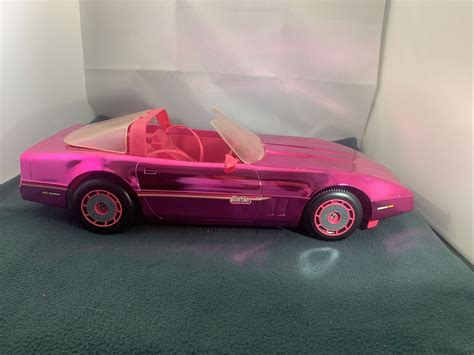 Barbie Ultra Vette Corvette Pink Metallic Car Vintage Mattel Nice Ebay