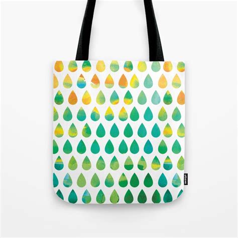 Monsoon Rain Tote Bag by budikwan | Society6