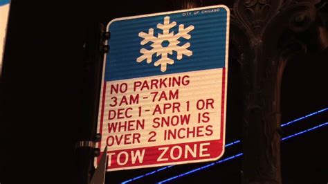 Chicago Winter Overnight Parking Ban Begins Friday Abc7 Chicago