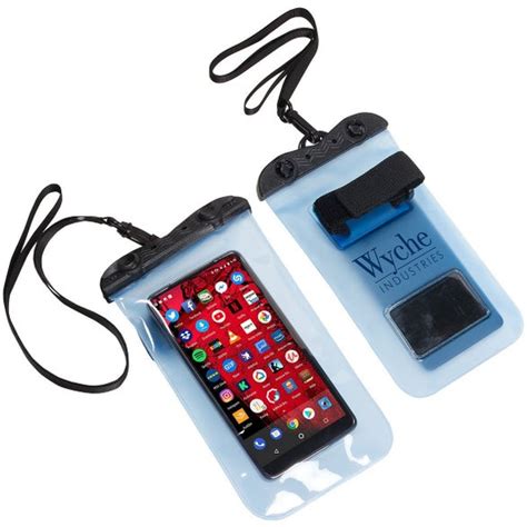 Custom Touch Through Waterproof Phone Pouches
