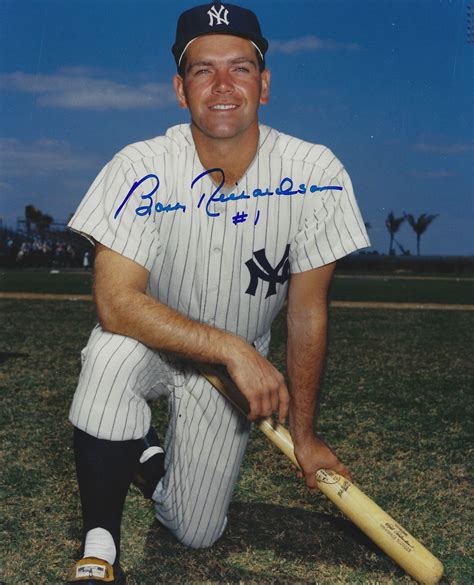 AUTOGRAPHED BOBBY RICHARDSON 8X10 New York Yankees Photo - Main Line