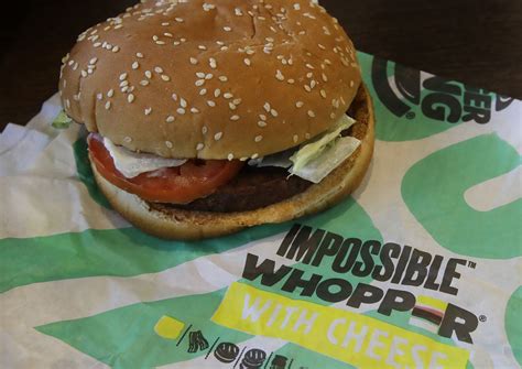 Impossible Whopper Available At Burger King Nationwide For Limited Time Silive Com