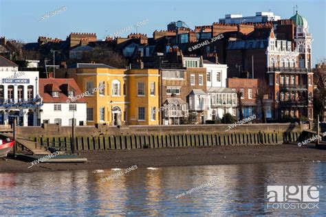 River Thames At Hammersmith London England Stock Photo Picture And