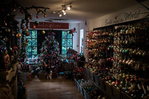 Our Santas Around The World Room Full Of Festive Decorations From