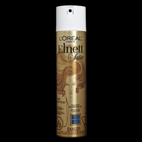 You've saved 25 % off. L'Oreal Paris Elnett Satin Hair Spray strong hold Hair ...