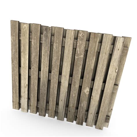 Wood Fence 3d Model 5 Obj Max Fbx Dae Blend 3ds Free3d