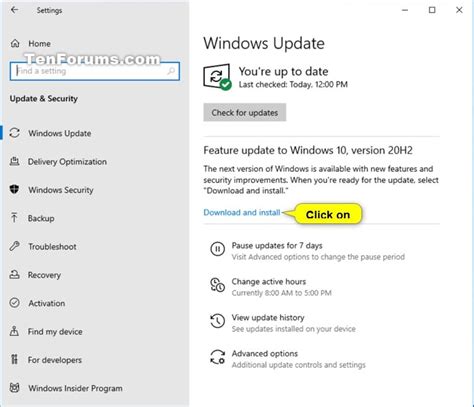 How To Get The Windows 10 October 2020 Update Version 20h2 Windows