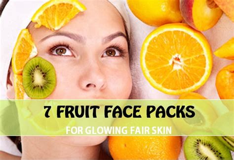 Suddenly an idea occurred to him. 7 Homemade Fruit Face Packs for Glowing Fair skin