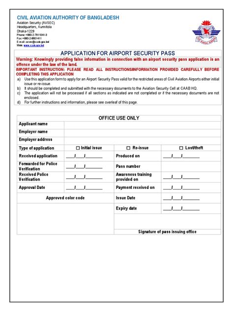 Pass Form Identity Document Passport