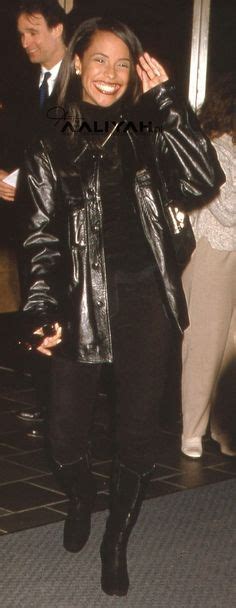 Aaliyah 💜 🏻 Fashion Style Leather Jacket