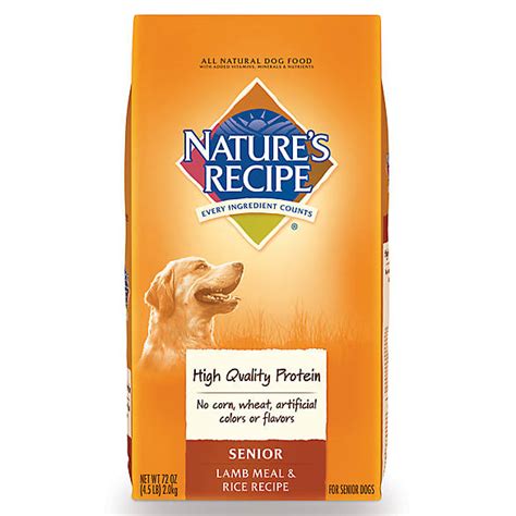 Nature's recipe grain free dry dog food. NATURE'S RECIPE® Senior Dog Food | dog Dry Food | PetSmart