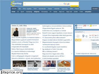 startlap.hu estimated website worth $ 87,955