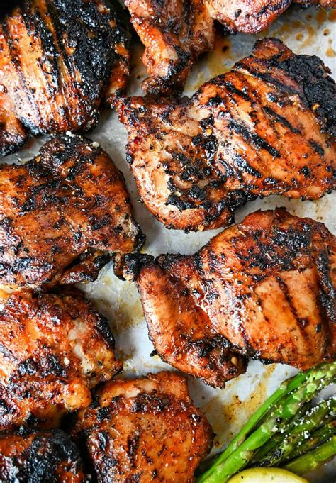 Sweet N Spicy Grilled Chicken Thighs Butter Your Biscuit