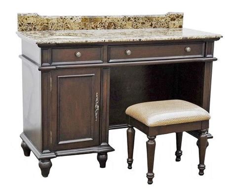 One of the most important rooms in your house is your bathroom, knowing this, we create our furniture style bathroom vanities with special care and consideration. bathroom vanity with makeup vanity attached | 55 serena ...