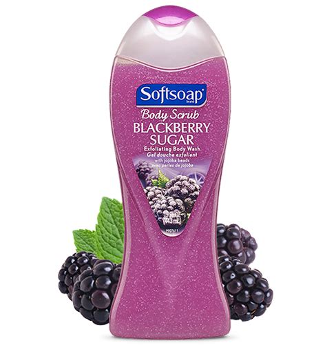 Softsoap Body Scrub Blackberry Sugar Exfoliating Body Wash Reviews 2020