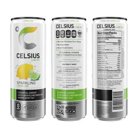 Celsius® Sparkling Poolside Energy Drink Variety Pack Cans 12 Pk 12