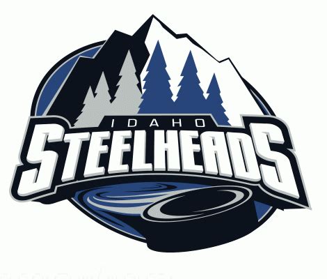 Archive with logo in vector formats.cdr,.ai and.eps (86 kb). Idaho Steelheads hockey logo from 2006-07 at Hockeydb.com